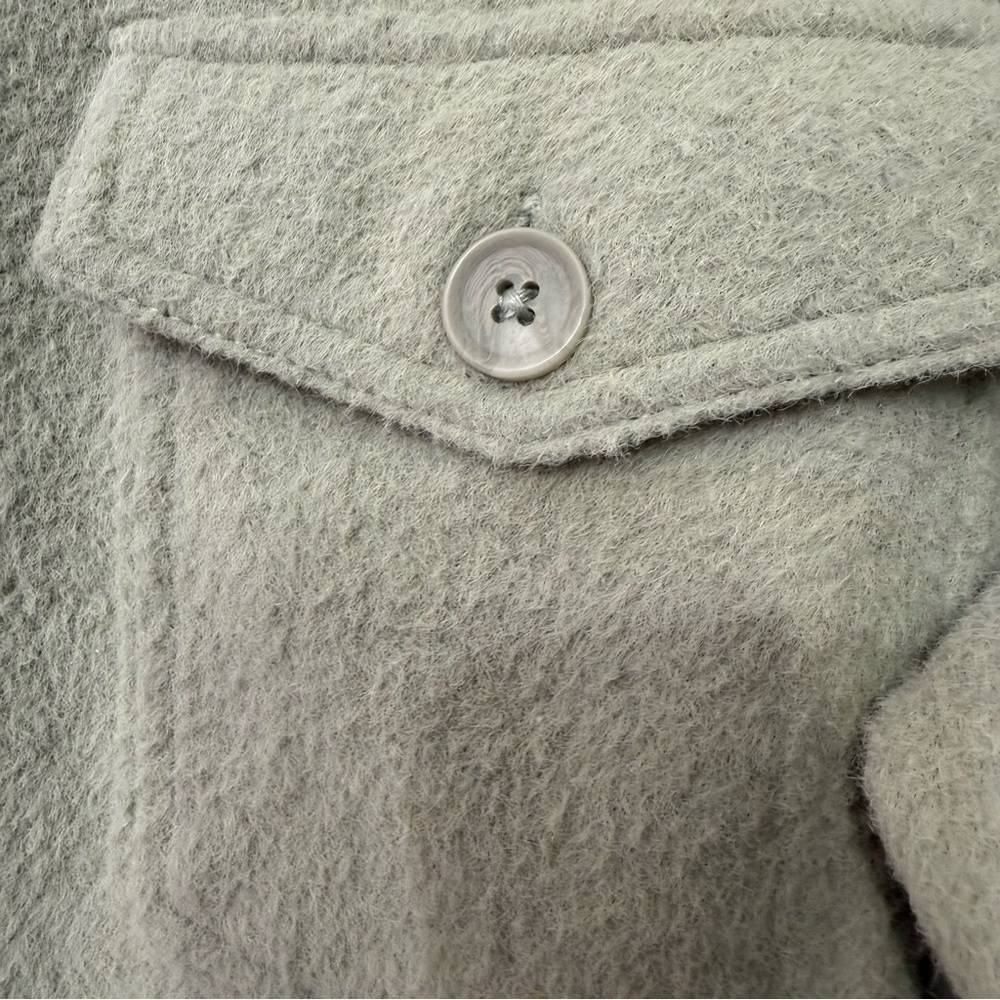 Hilary Radley mint green button up Shacket size XL - Picture 6 of 9